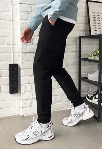 Фото - Повседневные штаны для мужчин Staff cargo edd black - Men box
