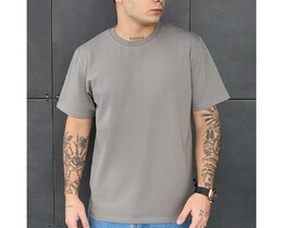 Фото - Сіра футболка класичного крою Staff gray basic - Men box