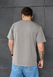 Фото - Сіра футболка класичного крою Staff gray basic - Men box