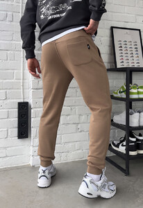 Фото - Базовые мужские спортивные штаны Staff om light brown - Men box
