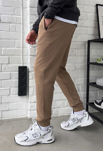 Фото - Базовые мужские спортивные штаны Staff om light brown - Men box