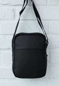 Фото - Однотонна барсетка у чорному кольорі Staff b2 - Men box