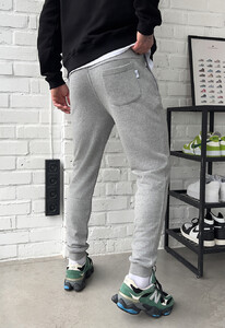 Фото - Спортивные штаны для мужчин Staff om logo gray melange - Men box