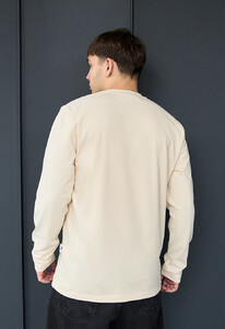 Фото - Однотонний лонг молочного кольору Staff milk basic - Men box