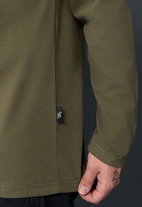 Фото - Лонгслів у кольорі хакі Staff khaki basic - Men box
