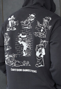 Фото - Сіре оверсайз худі Staff cartoon g oversize - Men box