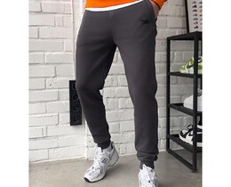 Фото - Темно-серые спортивные штаны Staff rox logo dark gray - Men box