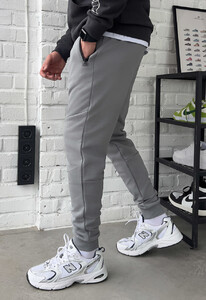 Фото - Светло-серые мужские спортивки Staff wol light gray - Men box
