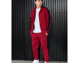 Фото - Спортивный костюм красного цвета Staff qix red & black - Men box