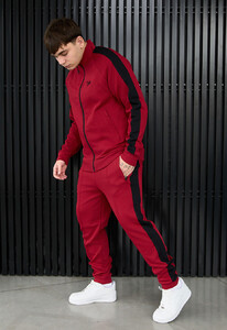 Фото - Спортивний костюм червоного кольору Staff qix red & black - Men box