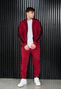 Фото - Спортивний костюм червоного кольору Staff qix red & black - Men box