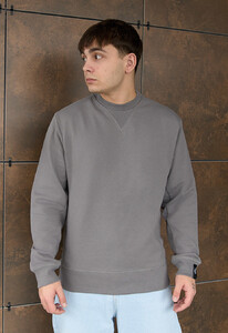 Фото - Однотонный серый свитшот Staff gray basic - Men box