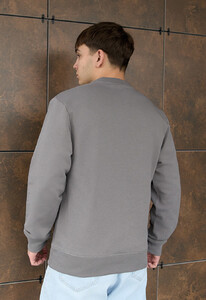 Фото - Однотонный серый свитшот Staff gray basic - Men box