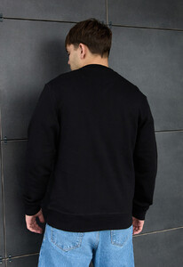 Фото - Однотонный свитшот черного цвета Staff black basic - Men box