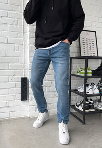 Фото - Чоловічі джинси звужені Staff 7 blue slim - Men box