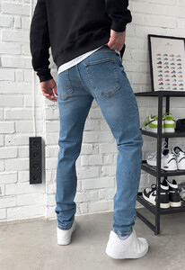 Фото - Чоловічі джинси звужені Staff 7 blue slim - Men box