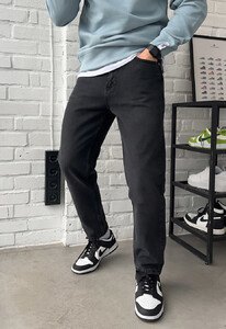Фото - Базовые темно-серые джинсы Staff 1 dark gray regular - Men box