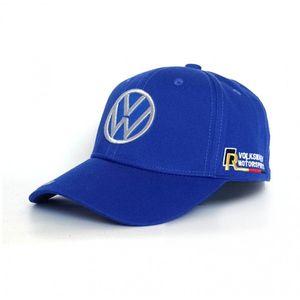 Фото - Бейсболка Sport Line синего цвета с логотипом Volkswagen - Men box
