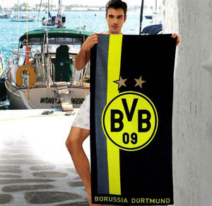 Фото - Мужское черное полотенце Borussia - Men box