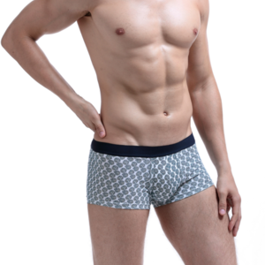 Фото - Чоловічі труси боксерки Seobean. Колір білий. Артикул: 04-0235 - Men box