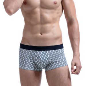 Фото - Чоловічі труси боксерки Seobean. Колір білий. Артикул: 04-0235 - Men box
