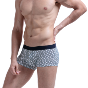 Фото - Чоловічі труси боксерки Seobean. Колір білий. Артикул: 04-0235 - Men box