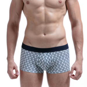Фото - Чоловічі труси боксерки Seobean. Колір білий. Артикул: 04-0235 - Men box