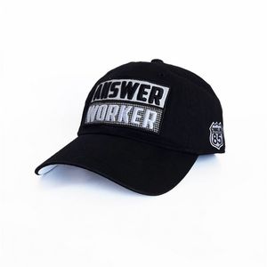 Фото - Чоловіча бейсболка Sport Line чорна із лого Answer Worker - Men box