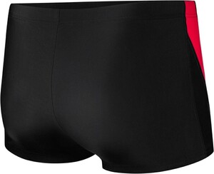 Фото - Зручні чоловічі плавки-боксери Aqua Speed LOGAN чорно-червоні - Men box