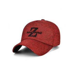 Фото - Молодежная бейсболка Narason красная с вышивкой Z-style - Men box