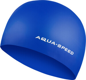 Фото - Синяя шапочка для плавания Aqua Speed 3D CAP 5753 - Men box