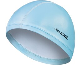 Фото - Універсальна шапочка Aqua Speed BEST 3536 світло-блакитна для плавання - Men box