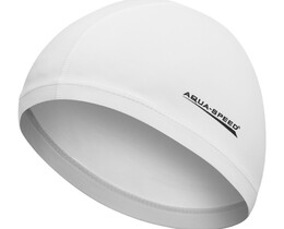 Фото - Стильна шапочка Aqua Speed BEST 3537 біла для басейну - Men box