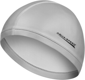 Фото - Стильна шапочка Aqua Speed BEST 3540 срібляста для басейну - Men box