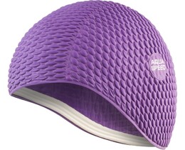 Фото - Зручна шапочка Aqua Speed BOMBASTIC 104-9 фіолетова для басейну - Men box