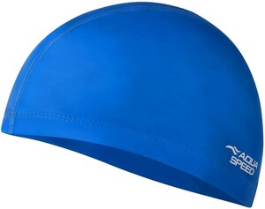 Фото - Синя силіконова шапочка Aqua Speed BONO 9735 для плавання - Men box