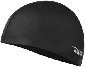 Фото - Чорна міцна шапочка Aqua Speed BONO 9741 для плавання - Men box