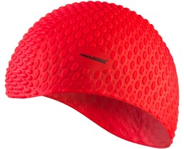 Фото - Яскрава силіконова шапочка Aqua Speed ​​BUBBLE 102-31 червона унісекс - Men box