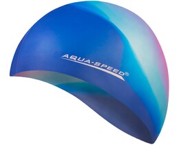 Фото - Яскрава силіконова шапочка для басейну Aqua Speed BUNT 4035 - Men box