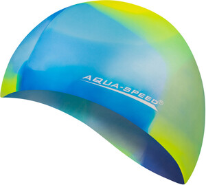 Фото - Комфортная силиконовая шапочка Aqua Speed BUNT 4036 для бассейна - Men box