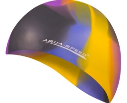 Фото - Яскрава та зручна шапочка для плавання Aqua Speed BUNT 4041 - Men box