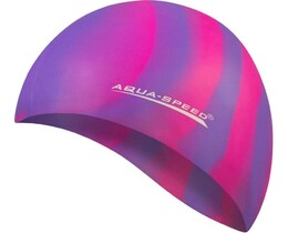 Фото - Комфортна шапочка для плавання із силікону Aqua Speed BUNT 4055 - Men box