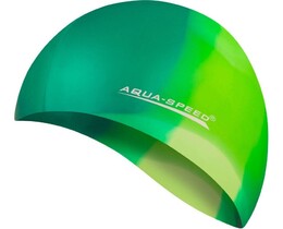 Фото - Яскрава шапочка для басейну Aqua Speed BUNT 4056 мультиколор унісекс - Men box