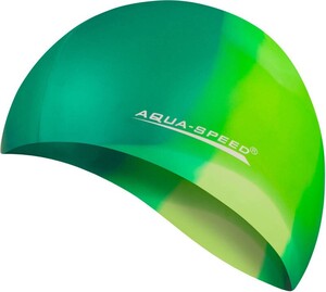 Фото - Яскрава шапочка для басейну Aqua Speed BUNT 4056 мультиколор унісекс - Men box