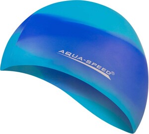Фото - Яркая силиконовая шапочка для бассейна Aqua Speed BUNT 4074 унисекс - Men box
