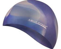 Фото - Стильна шапочка для басейну Aqua Speed BUNT 4078 мультиколор унісекс - Men box