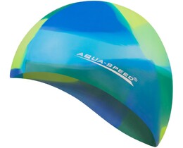 Фото - Стильна шапочка для басейну Aqua Speed BUNT 4987 мультиколор унісекс - Men box