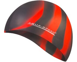 Фото - Яскрава шапочка Aqua Speed BUNT 5627 мультиколор для басейну - Men box
