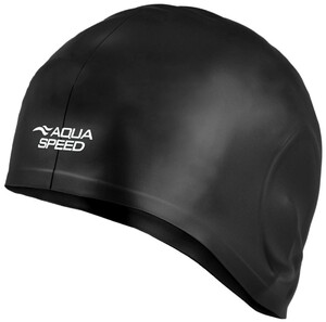 Фото - Чорна шапочка для плавання з кишенями для вух Aqua Speed EAR CAP VOLUME 60475 - Men box