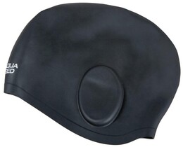 Фото - Чорна шапочка для плавання з кишенями для вух Aqua Speed EAR CAP VOLUME 60475 - Men box